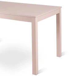 Hot Taupefarbener Esstisch mit 2 Einlegeplatten Bino aus Holz teilmassiv Tische