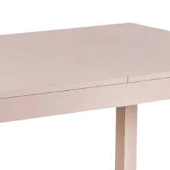 Hot Taupefarbener Esstisch mit 2 Einlegeplatten Bino aus Holz teilmassiv Tische