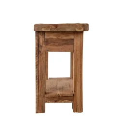 New Teak Telefontisch Ragista aus Recyclingholz massiv Tische