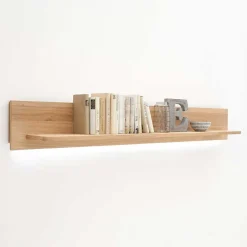 Online Teilmassive Wohnkombination in Eiche - Crokas (vierteilig) Wohnwände