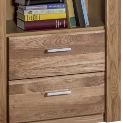 Sale Teilmassive Wohnzimmermöbel aus Wildeiche - Maila (vierteilig) Wohnwände