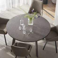 Sale Tisch in Dunkelbraun Eiche - Clause Tische