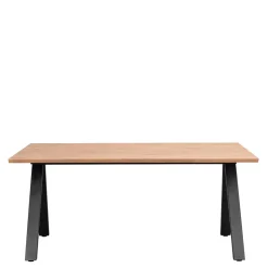 Outlet Tisch in Eiche und Schwarz - Fadrina Tische