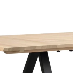 Outlet Tisch in Eiche und Schwarz - Fadrina Tische