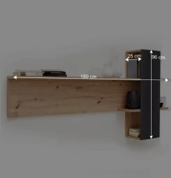 New Topp Design Anbauwand Set - Vecenda (dreiteilig) Wohnwände