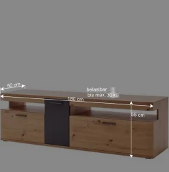 New Topp Design Anbauwand Set - Vecenda (dreiteilig) Wohnwände