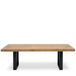 New Topp Esstisch mit Platte Wildeiche geölt - Vastillo Tische