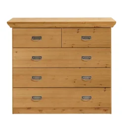 Sale Topp Kiefernholz Kommode in Laugenfarben - Piatra Kommoden