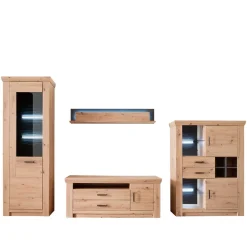 Outlet Topp Wohnzimmer Schränke Kombi - Wykina (vierteilig) Wohnwände