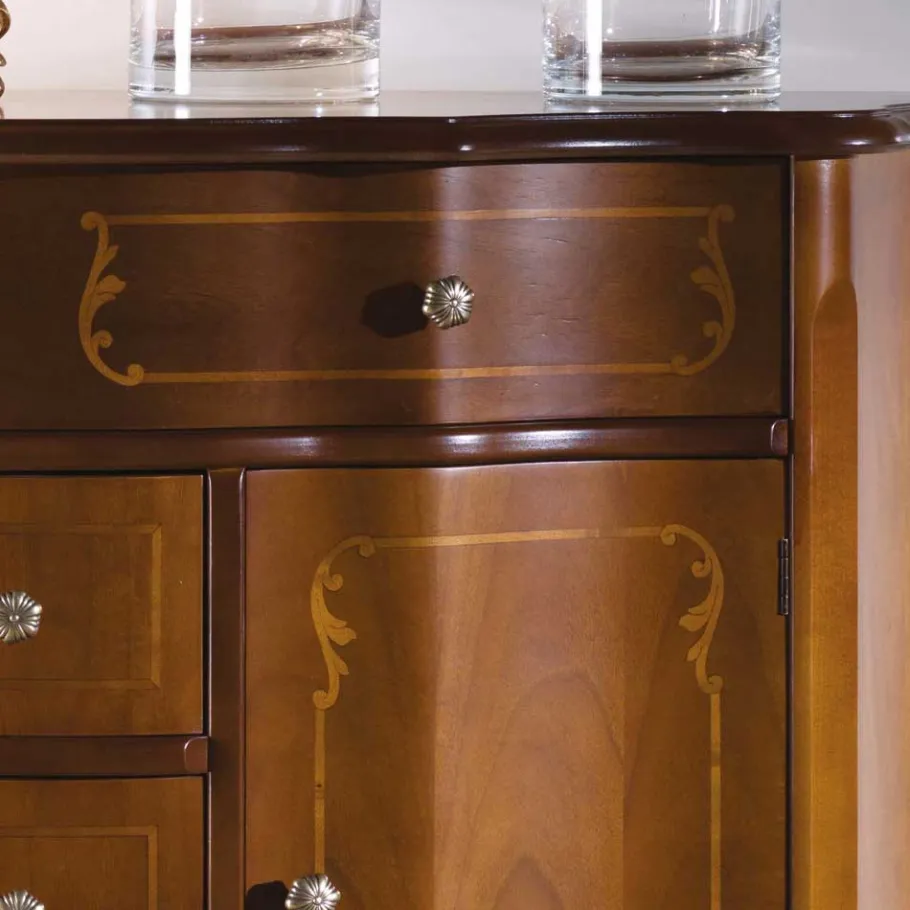 Sale 2-türige Barock Kommode Dentro mit 4 Schubladen Sideboards