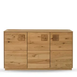 Sale 3-türige Kommode aus Wildeiche Massivholz - Millena Sideboards