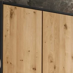 6-türiger Kleiderschrank in zwei Höhen - Siestago Schränke|Kleiderschränke