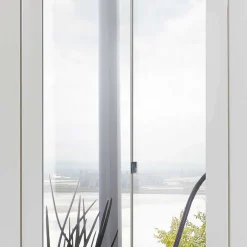 Sale 6-türiger Kleiderschrank in Weiß mit Spiegel - Furcia Kleiderschränke