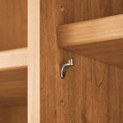 6-türiger Kleiderschrank in Erle teilmassiv - Murray Kleiderschränke