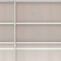 Sale 6-türiger Kleiderschrank in Hellgrau - Ridonna Kleiderschränke