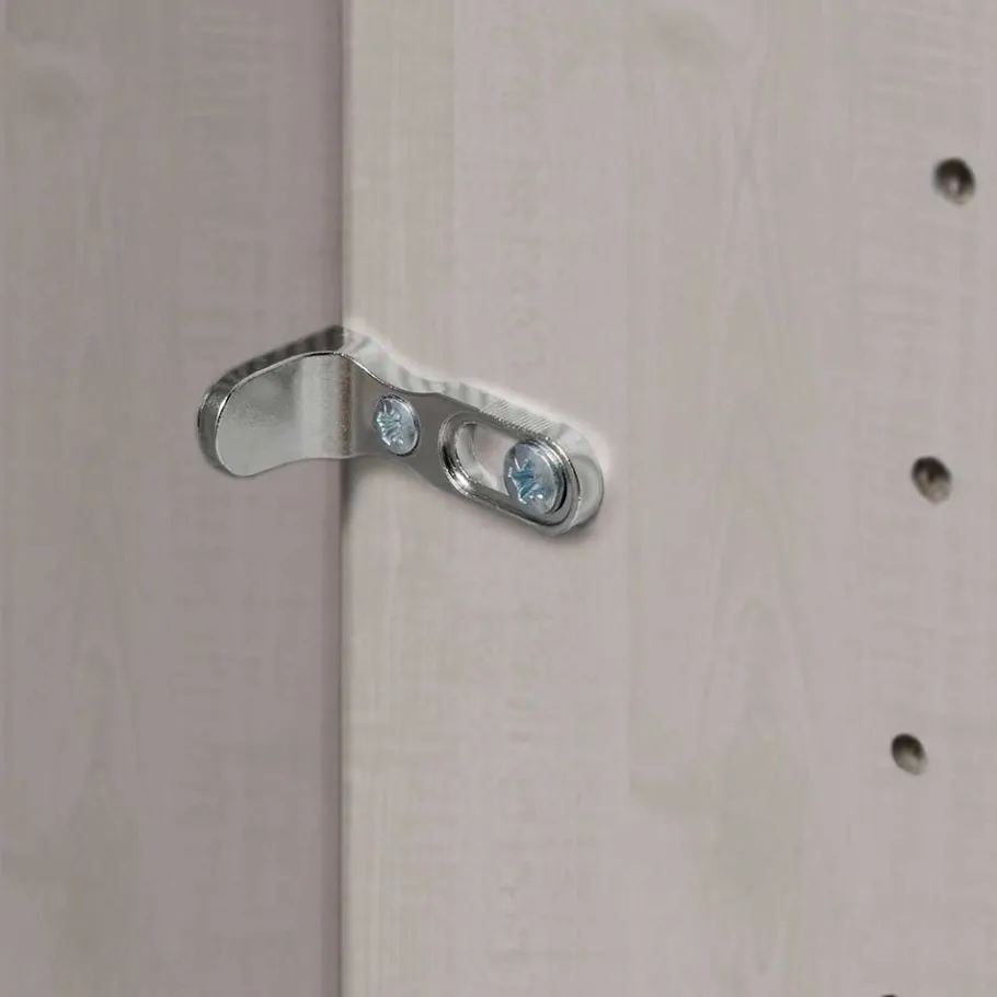 Sale 6-türiger Kleiderschrank in Hellgrau - Ridonna Kleiderschränke