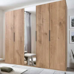 Sale 5-türiger Kleiderschrank mit einer Spiegeltür - Dagidoyo Kleiderschränke