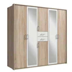 Best 6-türiger Kleiderschrank mit zwei Schubladen - Coint Schränke