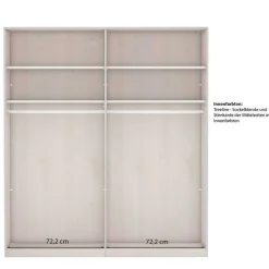 Best 2-türiger Kleiderschrank mit Schwebetüren - modern - Rajavo Schränke|Kleiderschränke