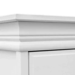 Best 4-türiger Landhausschrank in Weiß - Presto Kleiderschränke|Schränke