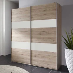 2-türiger Schiebetürenschrank 135 cm breit - Rudolf Kleiderschränke