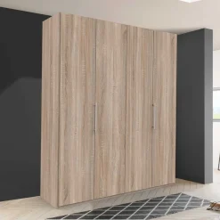 2-türiger Schlafzimmer Kleiderschrank mit Falttüren - Zayun Kleiderschränke|Schränke