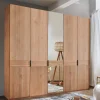 5-türiger Schlafzimmer-Kleiderschrank teilmassiv - Murray Kleiderschränke|Schränke