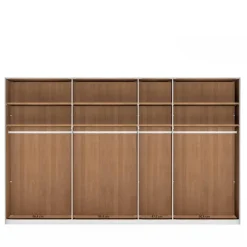 Sale 7-türiger Schlafzimmer-Kleiderschrank teilmassiv - Dilacco Kleiderschränke