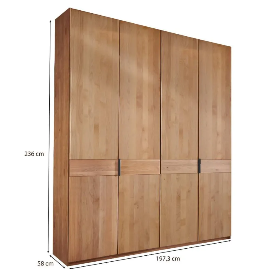 Sale 4-türiger Schrank mit 236 cm Höhe - Murray Kleiderschränke
