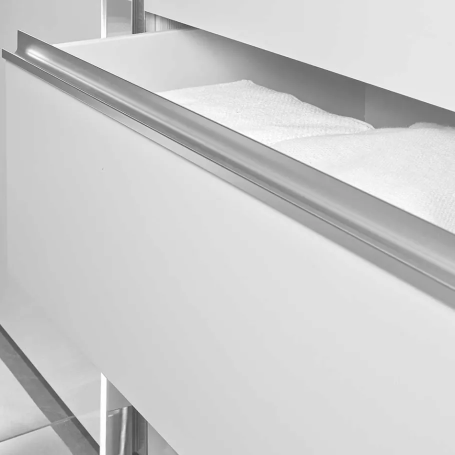 3-türiger Schwebetüren Schrank 260cm breit - Kanella Kleiderschränke