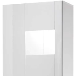 1-türiger Vitrinenschrank in Weiß Hochglanz - Timmona Vitrinen|Schränke