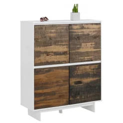 Sale 4-türiges Highboard im Scandi Chic - Chihu Highboards