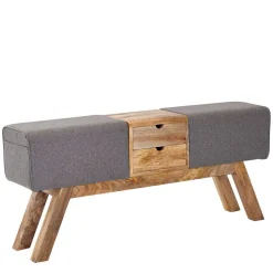 Best Turnbock Design Bank mit zwei Schubladen - Ruamantico Sitzbank