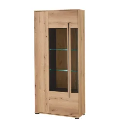 Best TV Anbauwand in Eiche - Brocus (vierteilig) Wohnwände