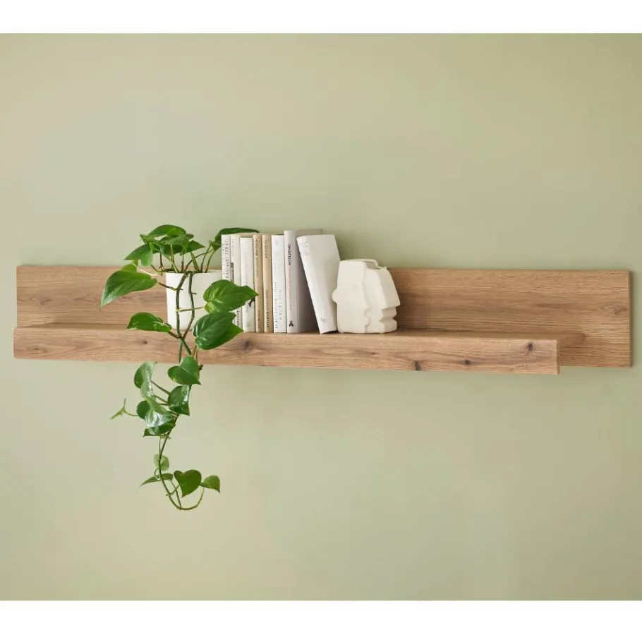 Best TV Anbauwand in Eiche - Brocus (vierteilig) Wohnwände