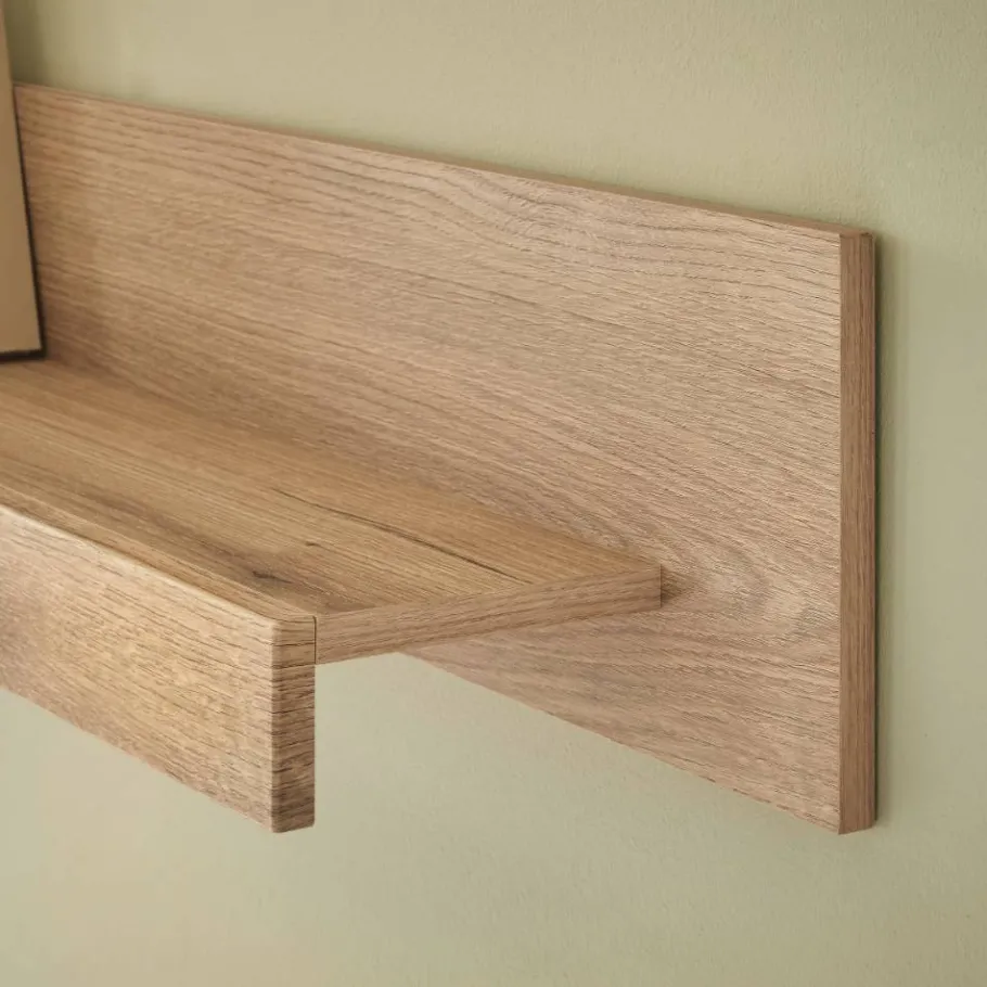 Best TV Anbauwand in Eiche - Brocus (vierteilig) Wohnwände