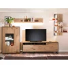 Sale TV Anbauwand in Eicheoptik - Nikdus (vierteilig) Wohnwände