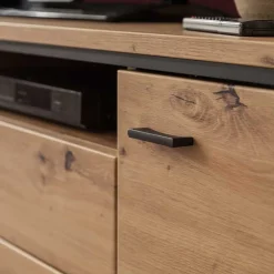 Sale TV Anbauwand in Eicheoptik - Nikdus (vierteilig) Wohnwände