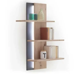 Sale TV Anbauwand in Eicheoptik - Nikdus (vierteilig) Wohnwände