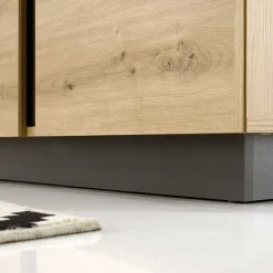 Clearance TV Anbauwand Kombi Set - Lairian (vierteilig) Wohnwände