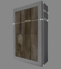 Online TV Anbauwand Kombination modern - Olvenion (dreiteilig) Wohnwände