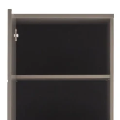 Clearance TV Anbauwand Möbel in Grau - Teorina (dreiteilig) Wohnwände