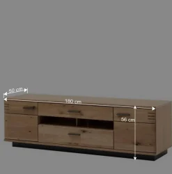 Discount TV Anbauwand Möbel Kombination - Crupean (dreiteilig) Wohnwände