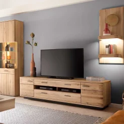 Discount TV Anbauwand Möbel Kombination - Crupean (dreiteilig) Wohnwände