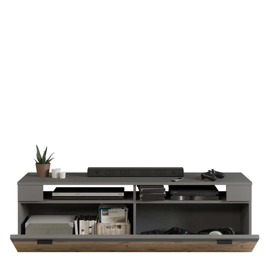 Clearance TV Anbauwand Möbel-Kombi modern - Scarlett (dreiteilig) Wohnwände