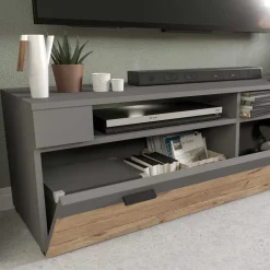 Clearance TV Anbauwand Möbel-Kombi modern - Scarlett (dreiteilig) Wohnwände