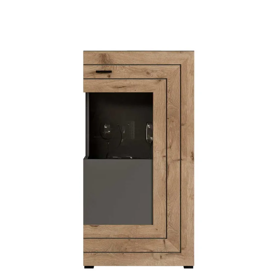 Clearance TV Anbauwand Möbel-Kombi modern - Scarlett (dreiteilig) Wohnwände