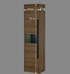 Sale TV Anbauwand Set - Colomania (fünfteilig) Wohnwände