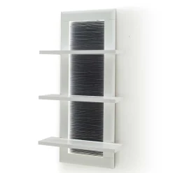 Outlet TV Anbauwand Set in Weiß - Hazime (dreiteilig) Wohnwände