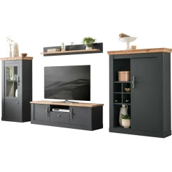 Sale TV Anbauwand Wohnzimmermöbel Set - Lionel (vierteilig) Wohnwände